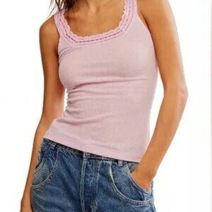 NWT Free People Only You Tank in Sweet Lilac